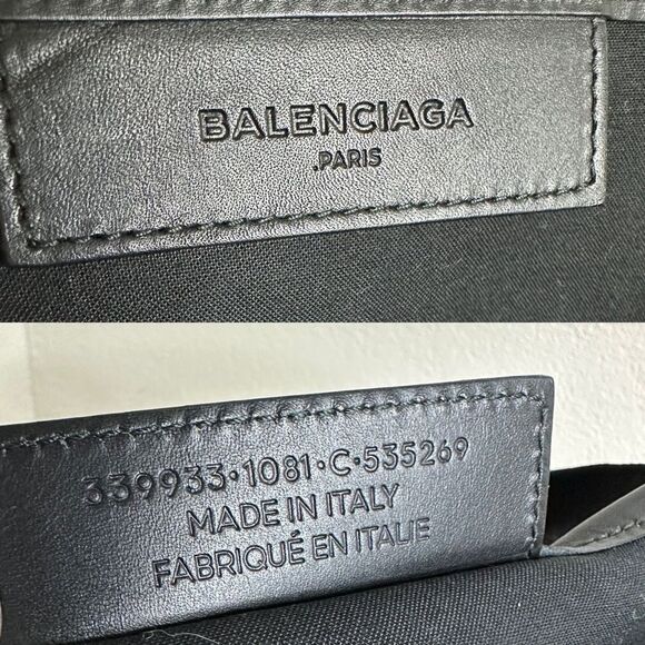 💯Authentic BALENCIAGA Navy Kabas Tote Bag🍀 - Picture 10 of 15